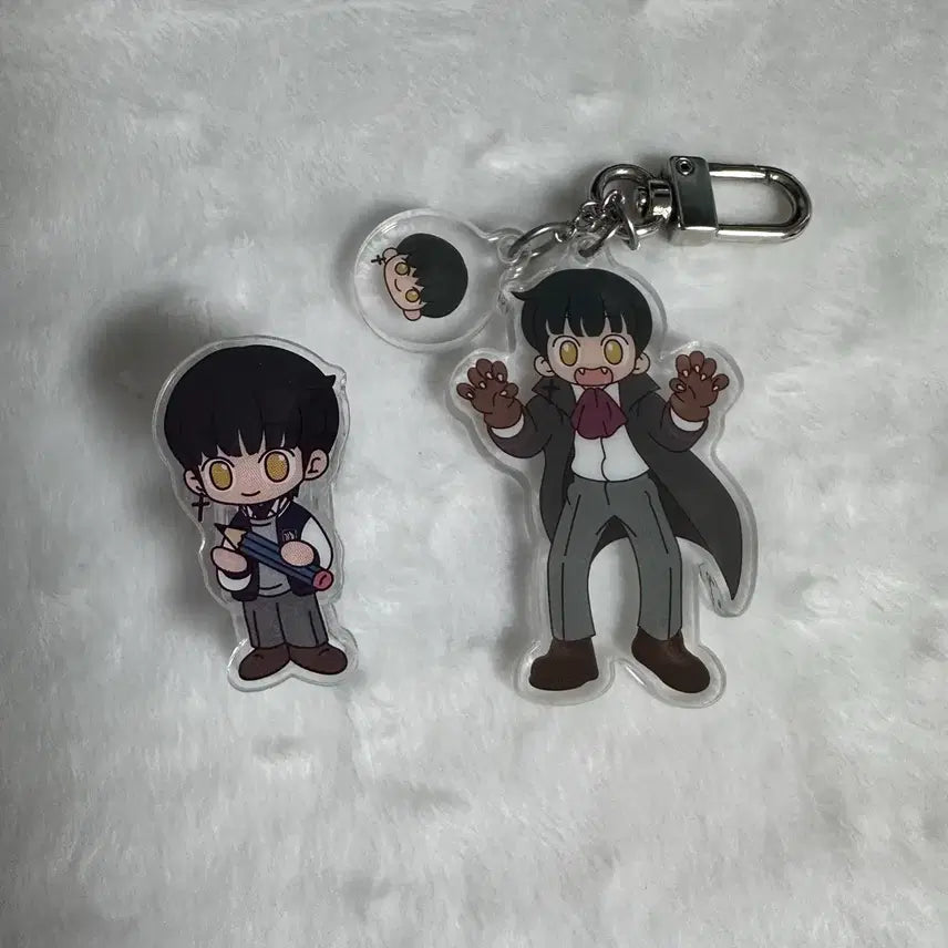 엔하이픈 롯데월드 다크문 콜라보 희승 헬리 키링 집게 일괄