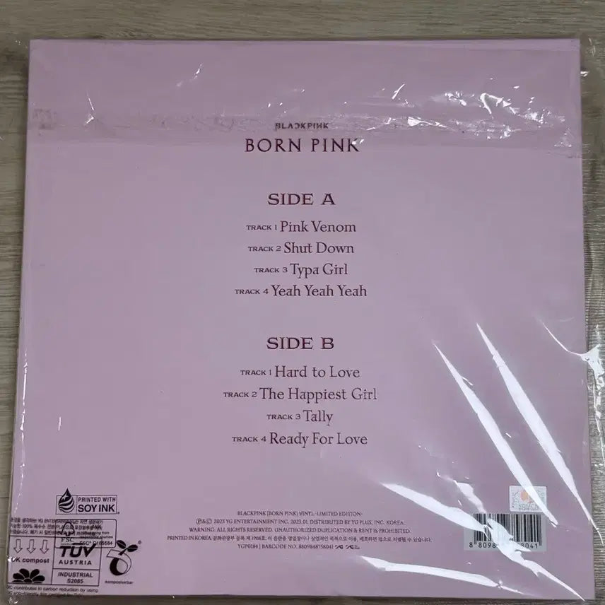 블랙핑크 본핑크 엘피 LP