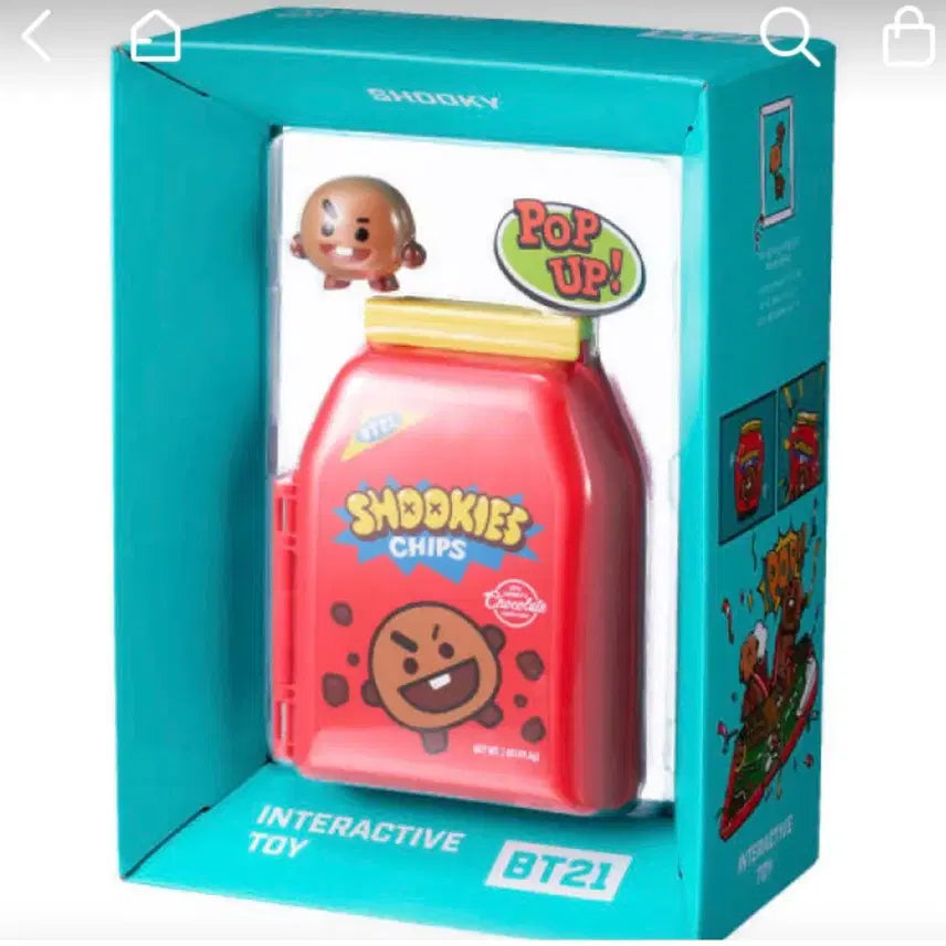 BT21 슈키 인터랙티브 토이 칩스 과자