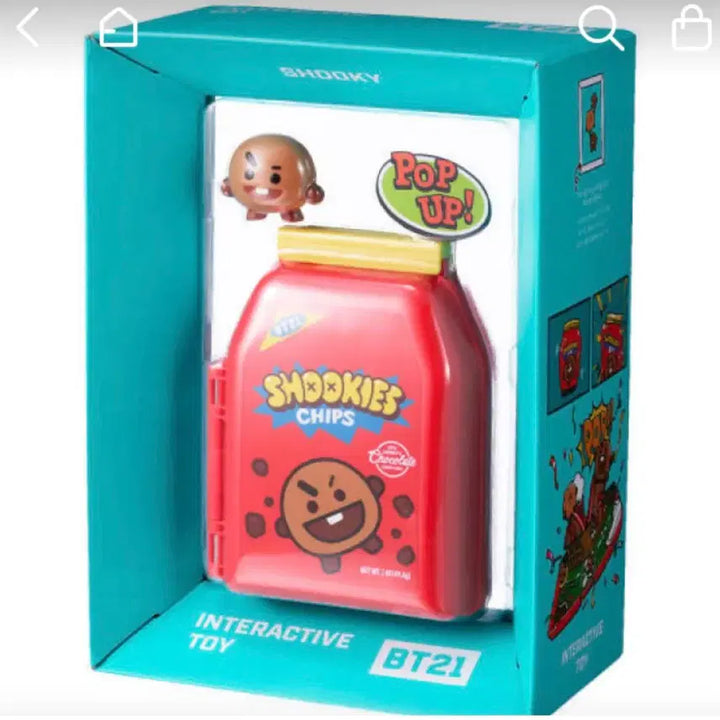 BT21 슈키 인터랙티브 토이 칩스 과자