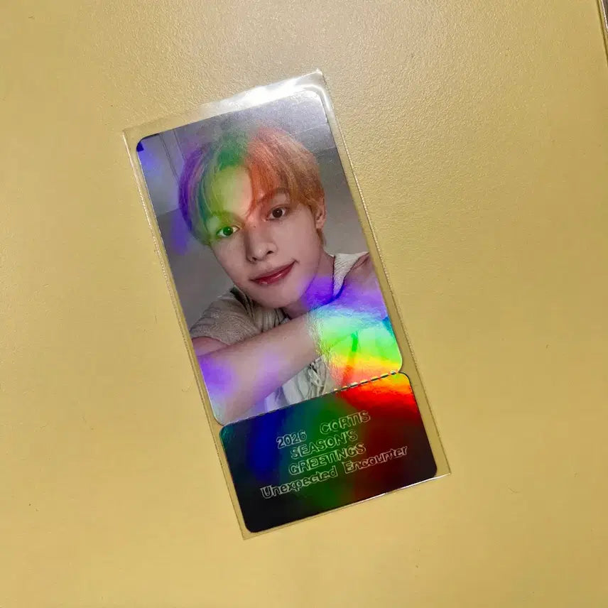 하이브시그팝업 제임스 특전포카