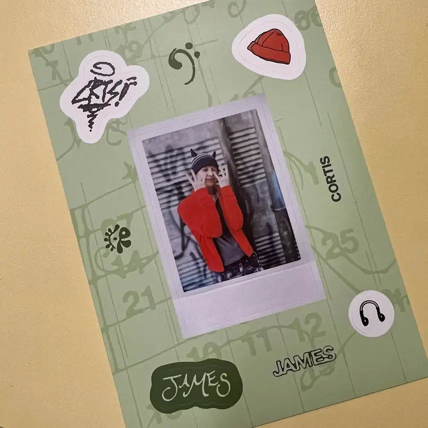 하이브시그팝업 제임스 스티커