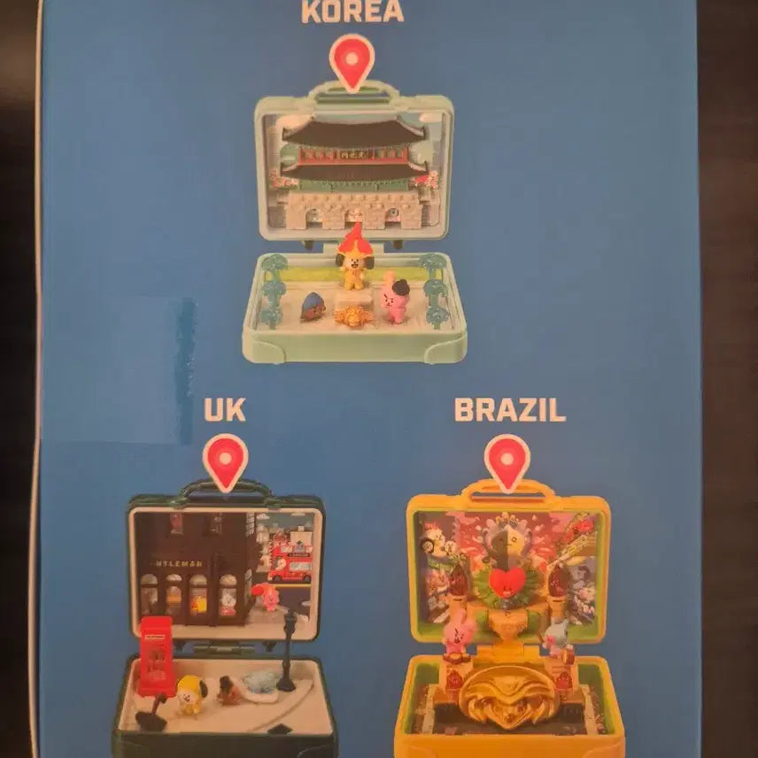 미개봉) BT21 월드투어 토이 재팬 피규어