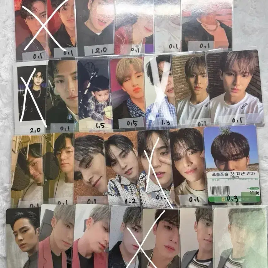 세븐틴 민규 포카 양도 판매 정한 승관 도겸 SVT 포토카드