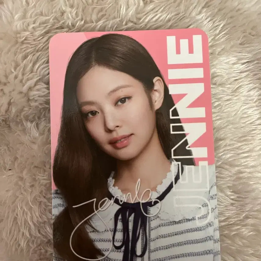 블랙핑크 제니 포토카드