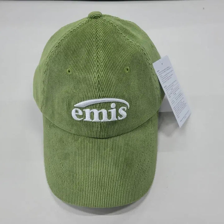 [SOLD OUT] 이미스 코듀로이 그린 볼캡 모자 새제품