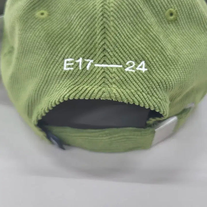 [SOLD OUT] 이미스 코듀로이 그린 볼캡 모자 새제품