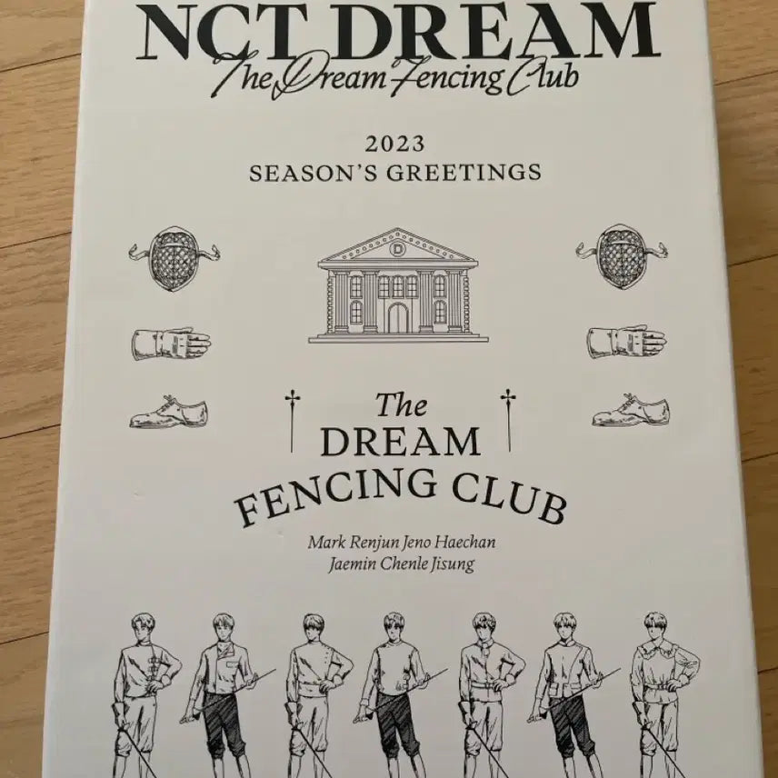 NCT DREAM 2023 시즌그리팅 펜싱부 풀세트 포카포함