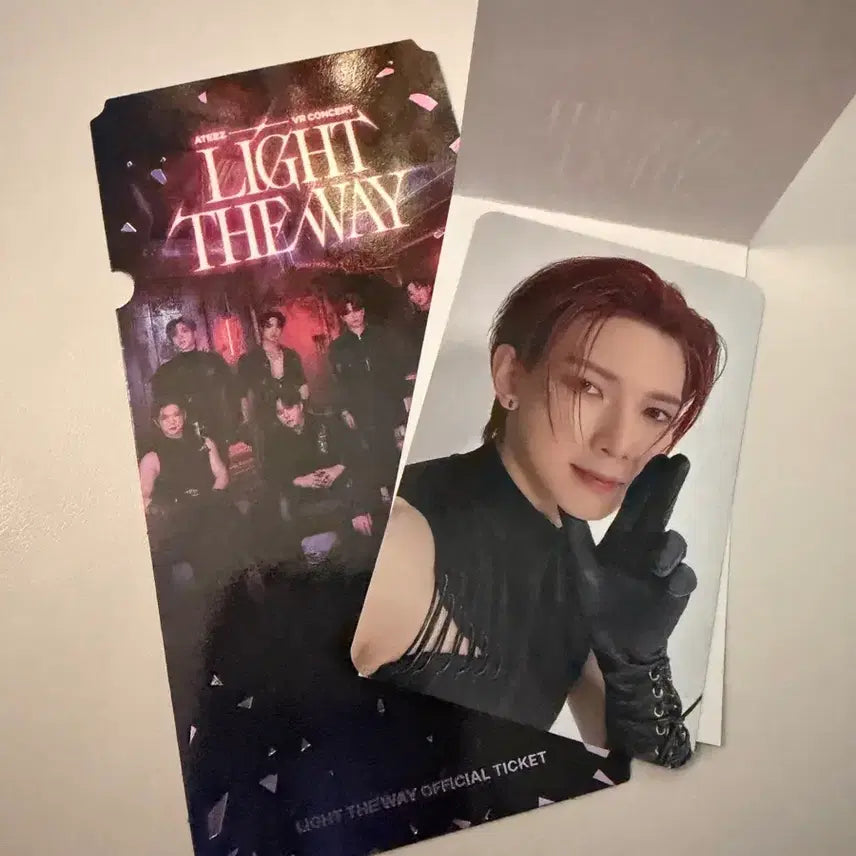 에이티즈 vr 콘서트 여상 포토카드 양도합니다