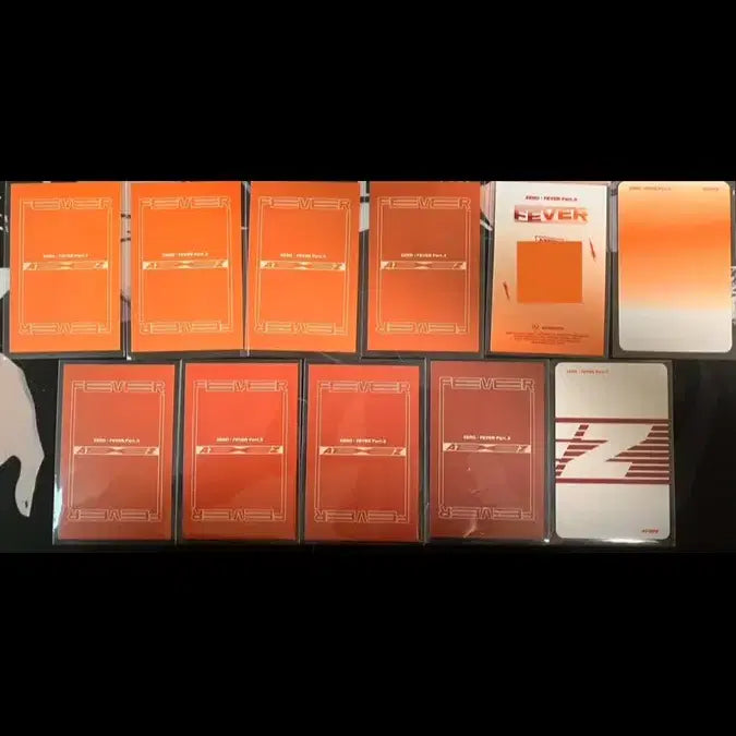 에이티즈 제로 피버 파트3 포카 일괄