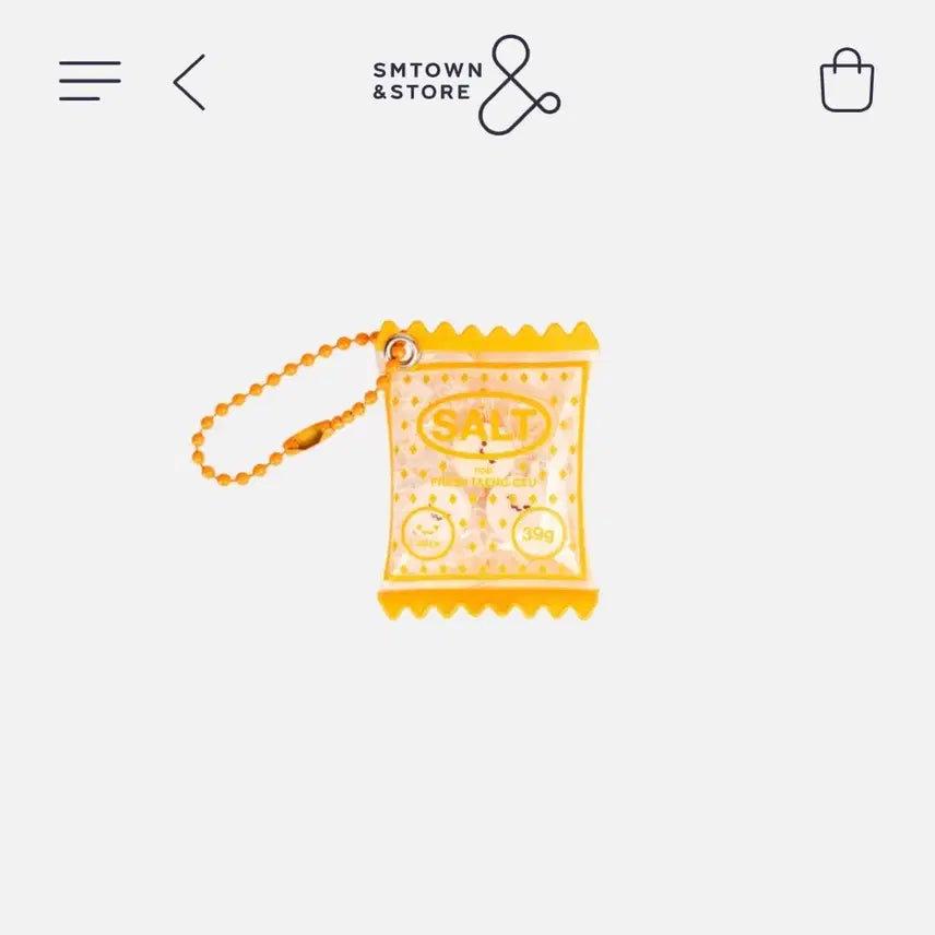 [새상품] 태연 탱그 탱그루루 구운 소금 pvc 키링 굿즈