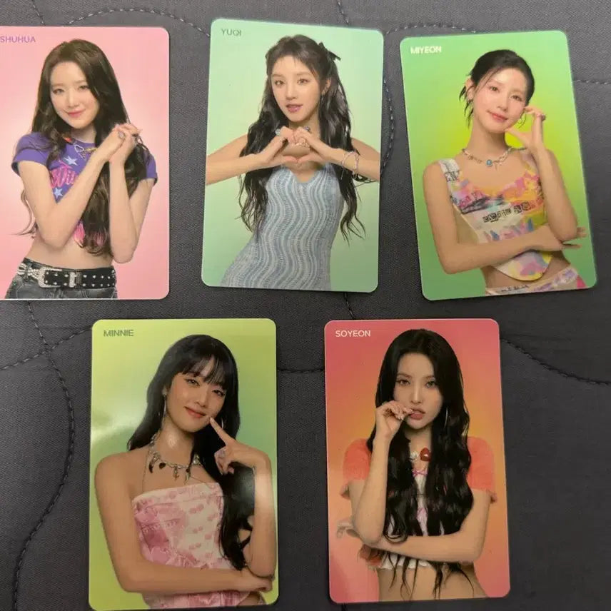 아이들 TAMS ZERO 포토카드 세트