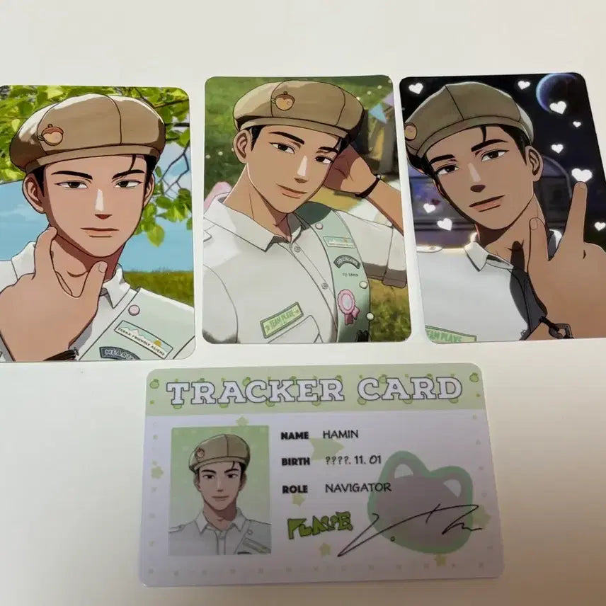 플레이브 시그 미공포 포함 포카 (하민)