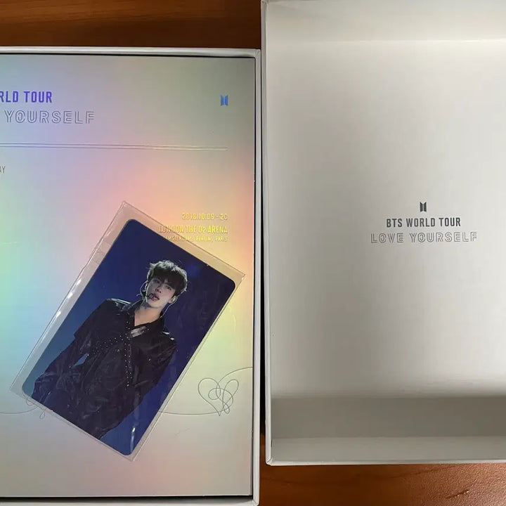 방탄소년단 럽셀콘 유럽 블루레이 포카 석진(진)