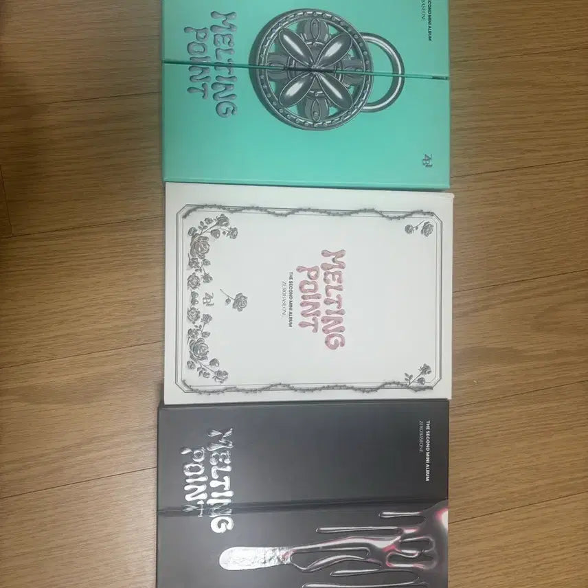 제로베이스원 멜팅 포인트 앨범 3종