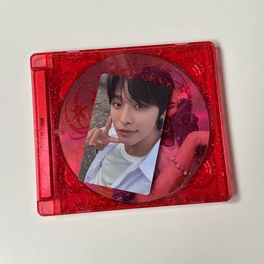 [당일발송] 엔시티 위시 컬러 리쿠 쥬얼, 초회한정 교복 포카