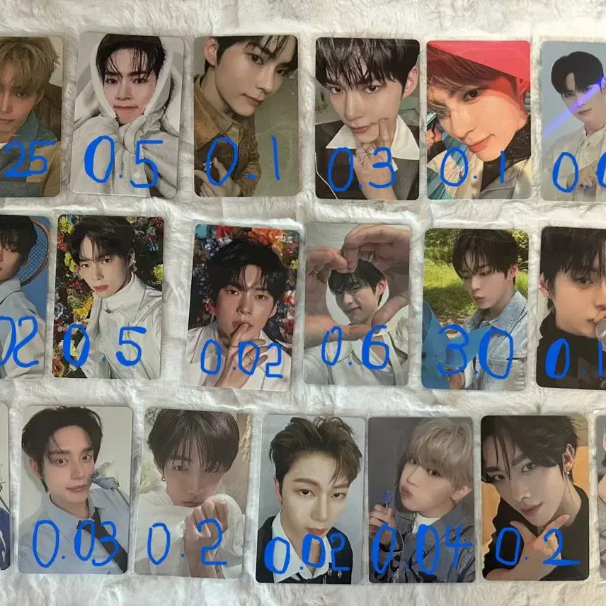 제로베이스원 제베원 포카 양도성한빈 장하오 한유진