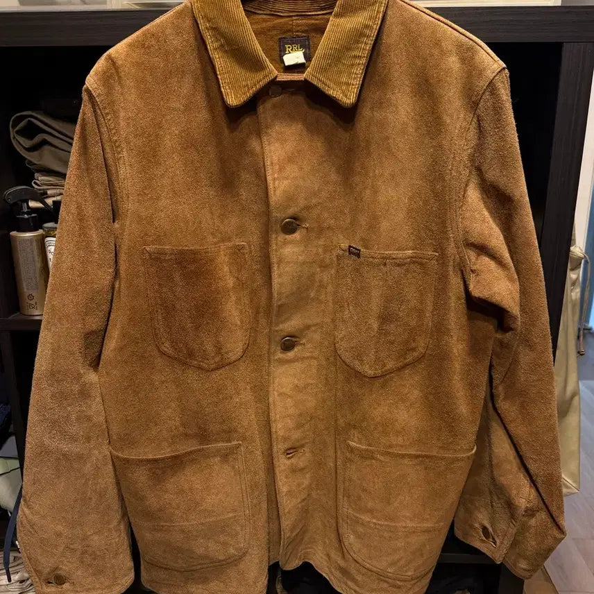 [BUNJANG] RRL Roughout Suede Chore Jacket (Size M) / 더블알엘, 러프아웃 스웨이드 초어자켓, M size