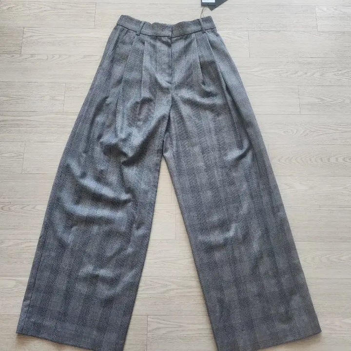 [BUNJANG] System Checkered Pants / (새상품)한섬시스템 체크팬츠