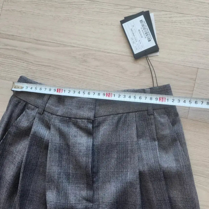 [BUNJANG] System Checkered Pants / (새상품)한섬시스템 체크팬츠