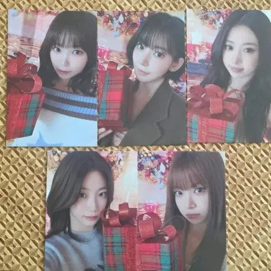 르세라핌 가요대축제 사녹 공방포카 세트