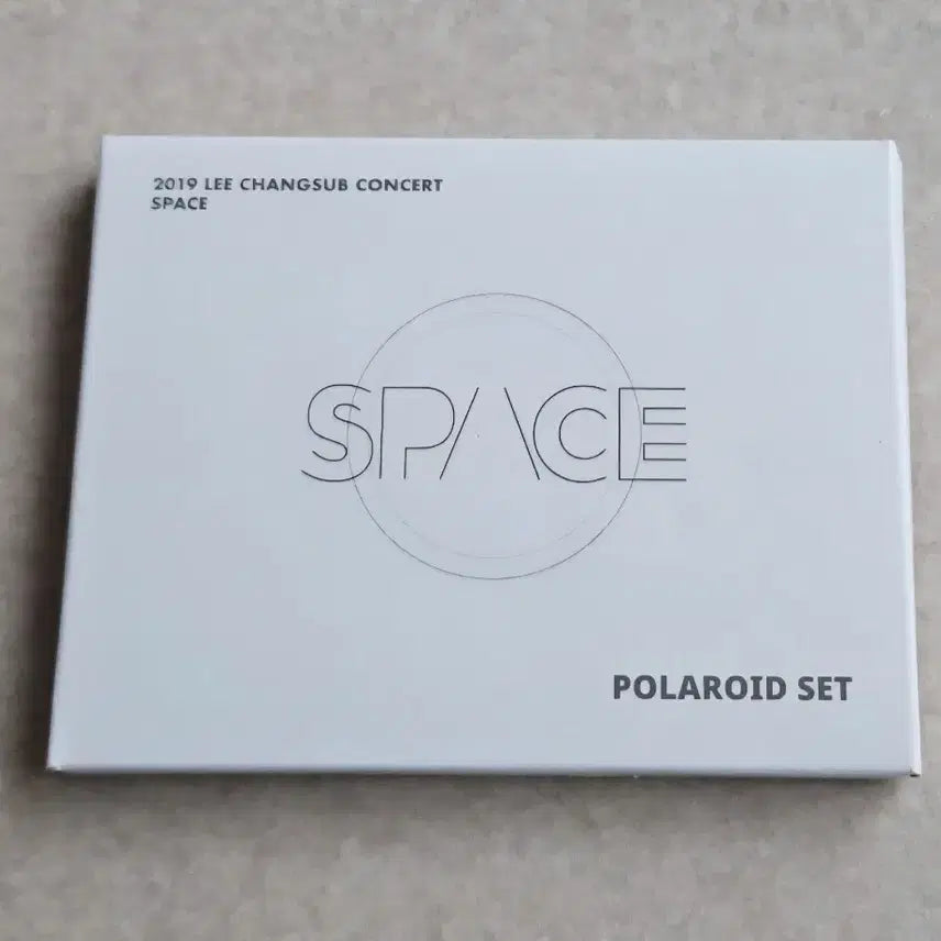비투비 이창섭 SPACE 단독콘서트 MD - 폴라로이드 세트