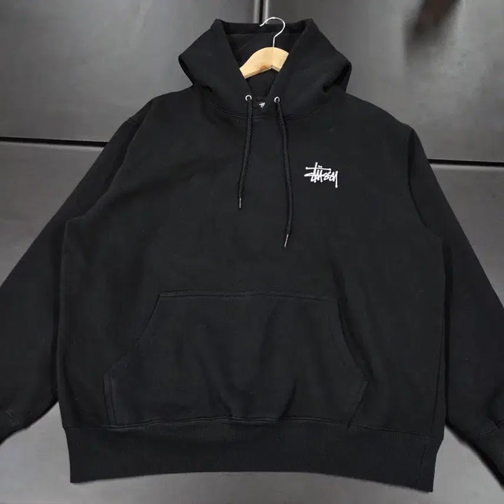 [SOLD OUT] 스투시 후드 블랙 L