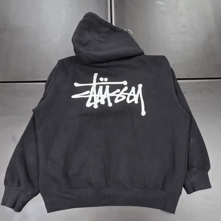 [SOLD OUT] 스투시 후드 블랙 L