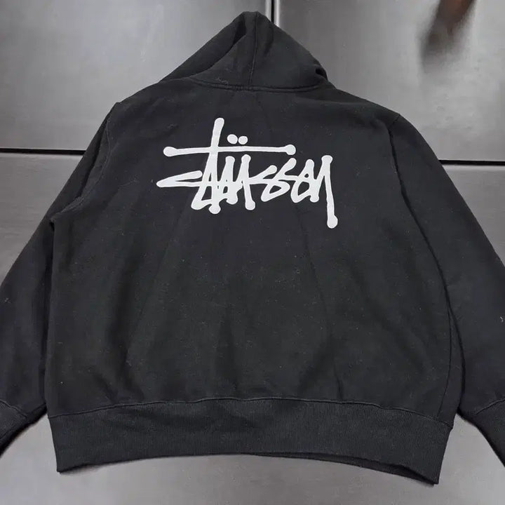 [SOLD OUT] 스투시 후드 블랙 L