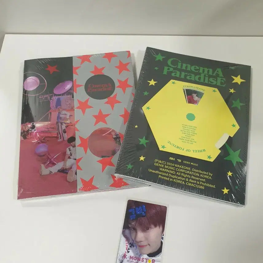 제로베이스원 Cinema Paradise 앨범 + 포토카드