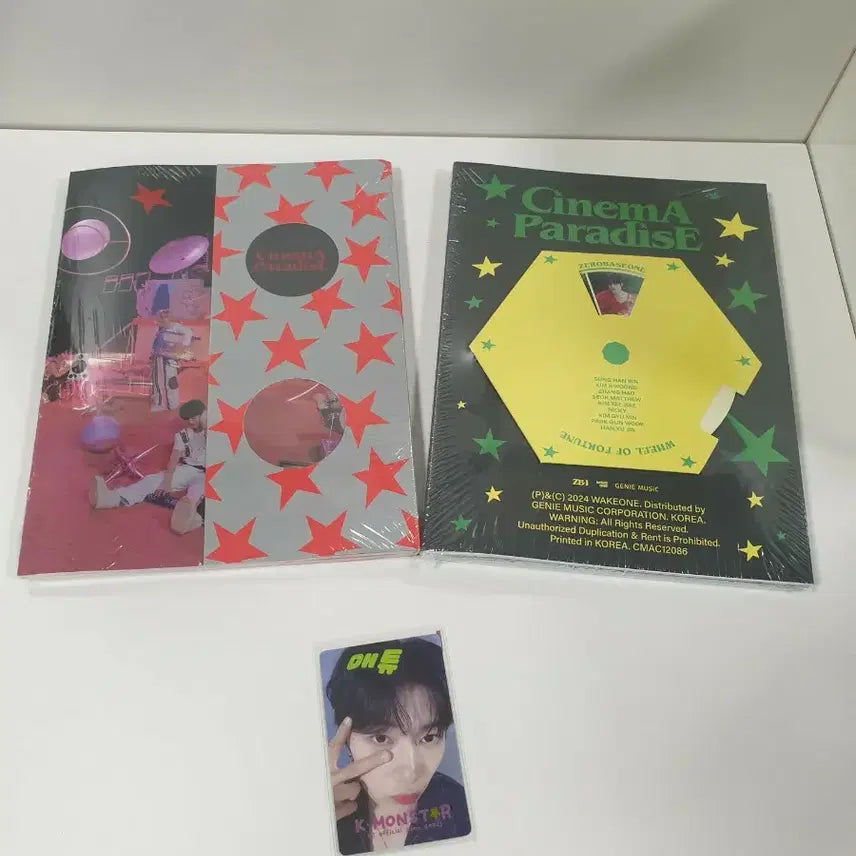 ZB1 제베원 Cinema Paradise 앨범 + 포카