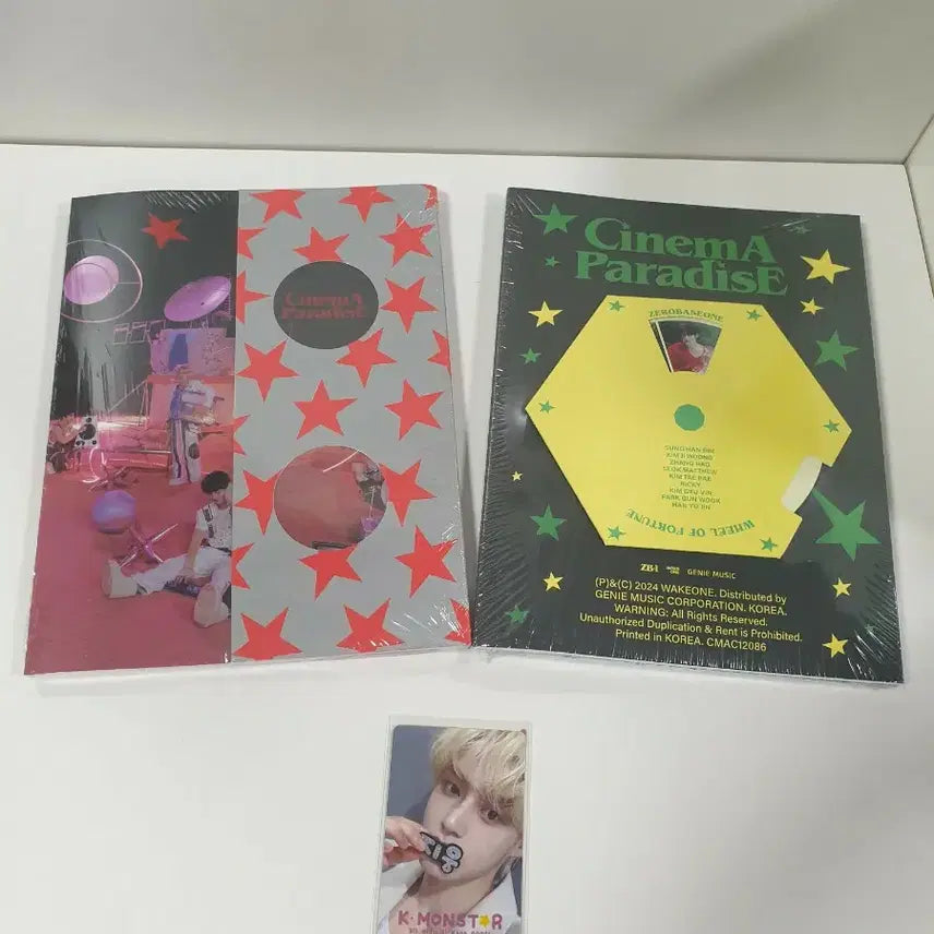 제로베이스원 Cinema Paradise 앨범 + 포카