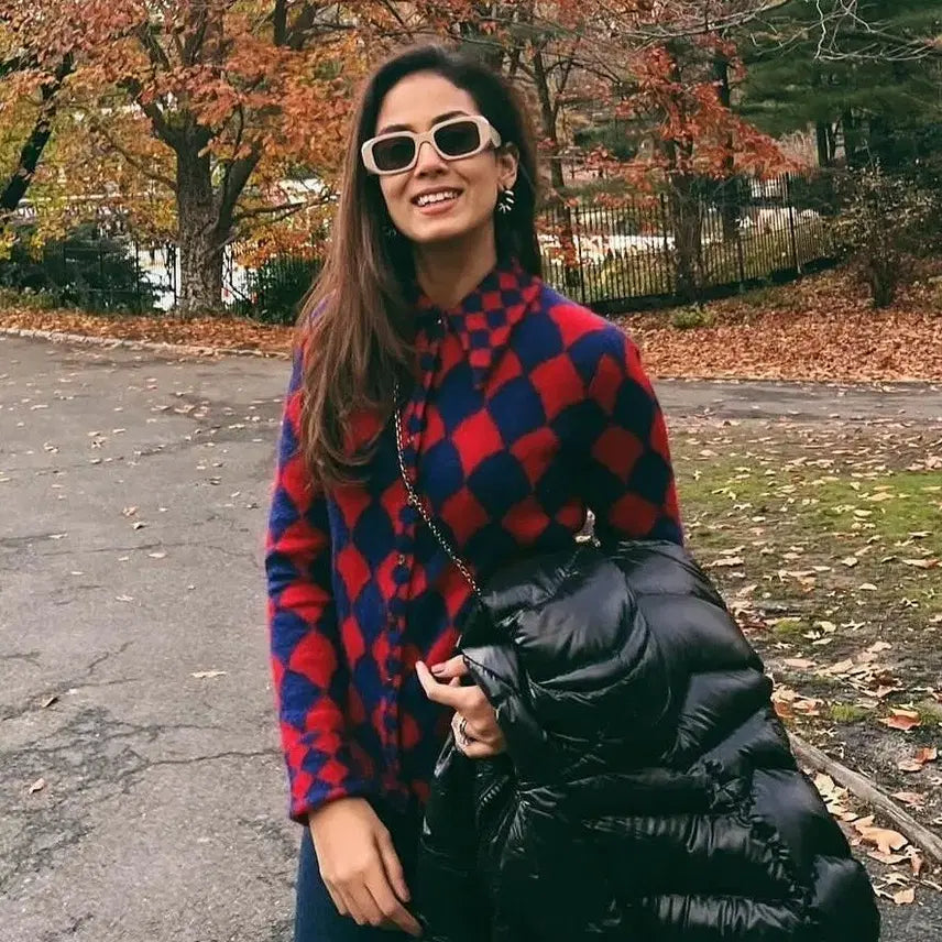 [BUNJANG] Tory Burch Jacquard Cardigan XS / 봄 가디건) 토리버치 Tory Burch 자카드 스웨터 가디건 XS