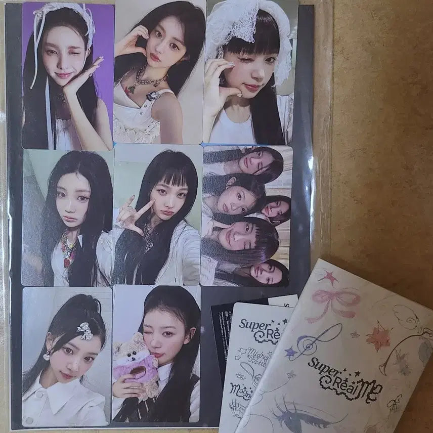 아일릿 위버스 미니1집 super real me 앨범 포카 일괄