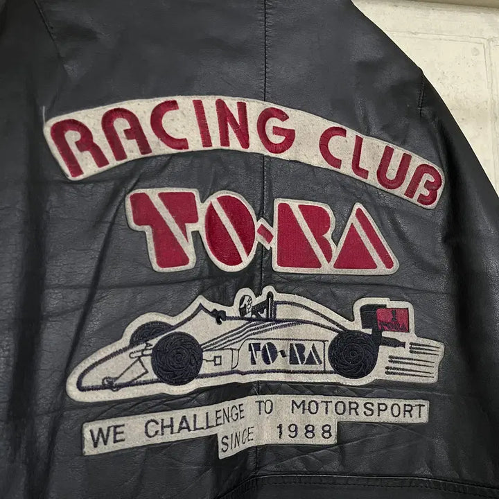 [BUNJANG] 80s TORA Leather Jacket / 80s TORA Leather Jacket