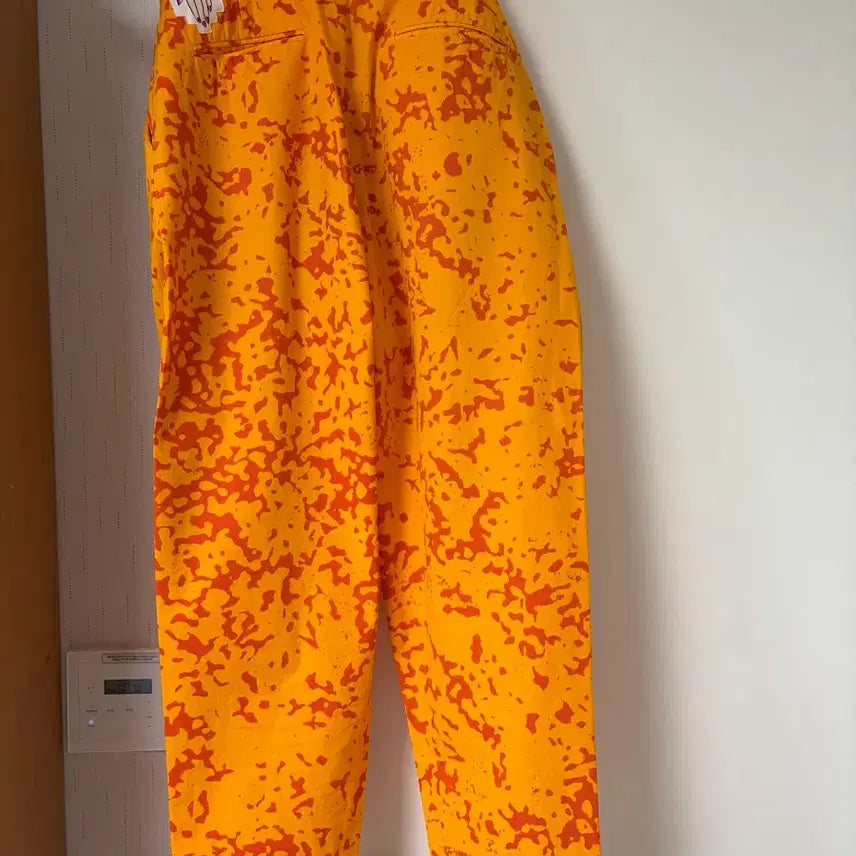 [BUNJANG] Cav Empt Camo Chino Pants Orange M / 카브엠트 카모 치노팬츠 오렌지 M