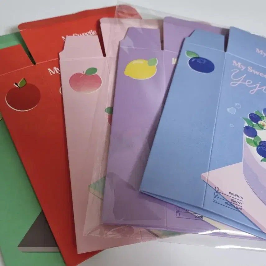 플레이브 2024 생일키트 바인더 + 키링 + 박스 5종