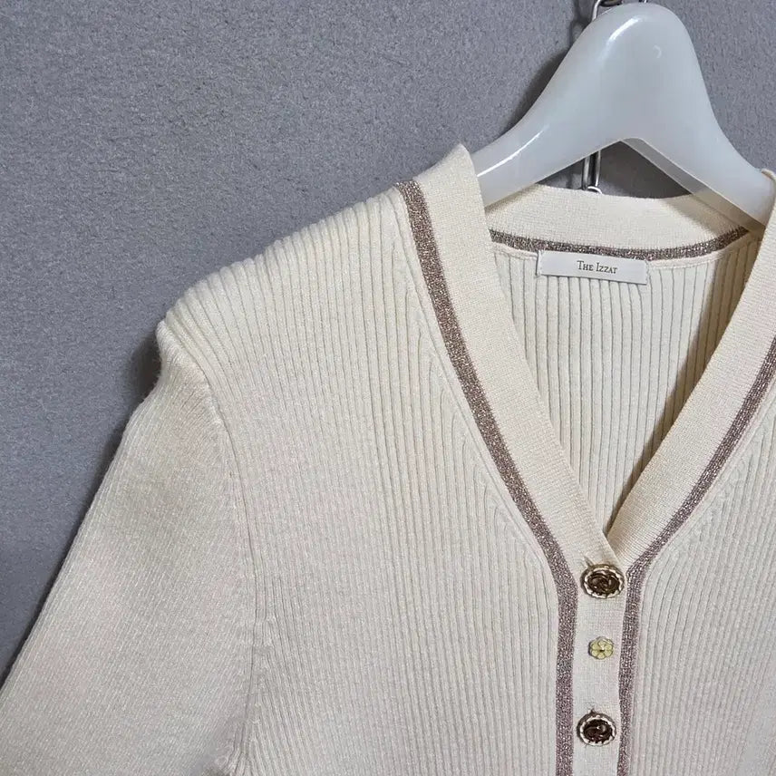 [BUNJANG] Unknown Item 55 Cardigan Knit / 아이잣바바 브이넥 가디건 니트 55  n2212