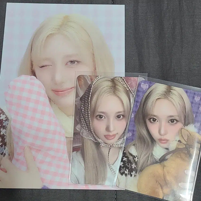 아이브 시즌그리팅 가을 포카 스스퀘 미공포 일괄