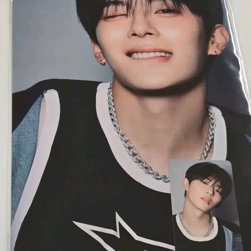 보이즈2플래닛 전시회 엠디 유강민 a4 포토세트 포카 미개봉