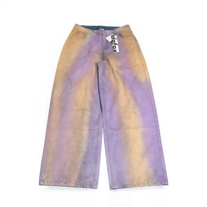 [BUNJANG] Lala Fox Gradient Denim Pants (M) / 새상품 라라폭스 그라데이션 데님팬츠 m