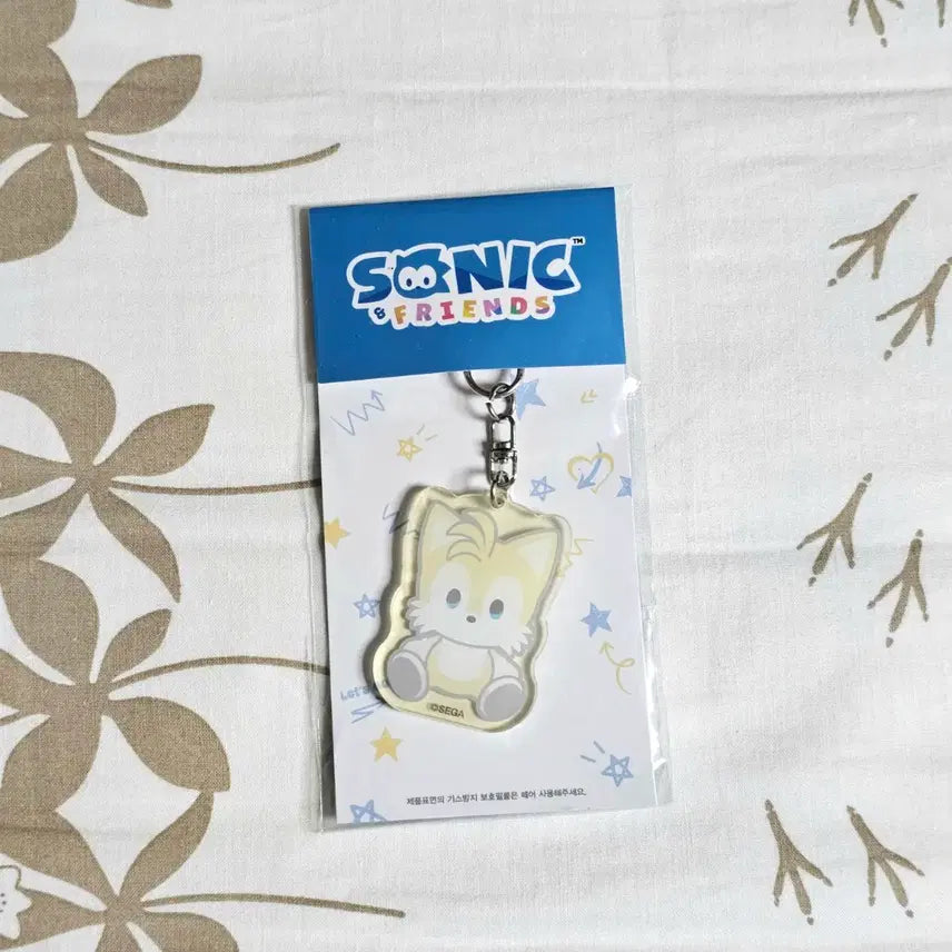 [BUNJANG] Sonic Tails Popup Acrylic Keyring / 세가 팝업 특전 소닉 아크릴 키링 테일즈
