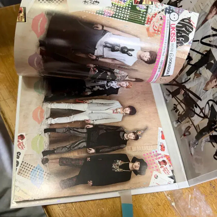 CD 유키스 싸인앨범,DORADORA[미니6집].2012년