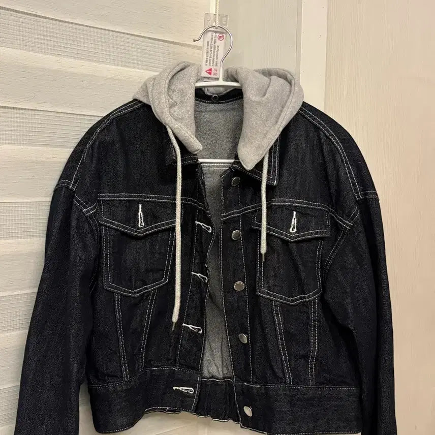 [BUNJANG] Hooded Denim Jacket / 후드 데님 청자켓