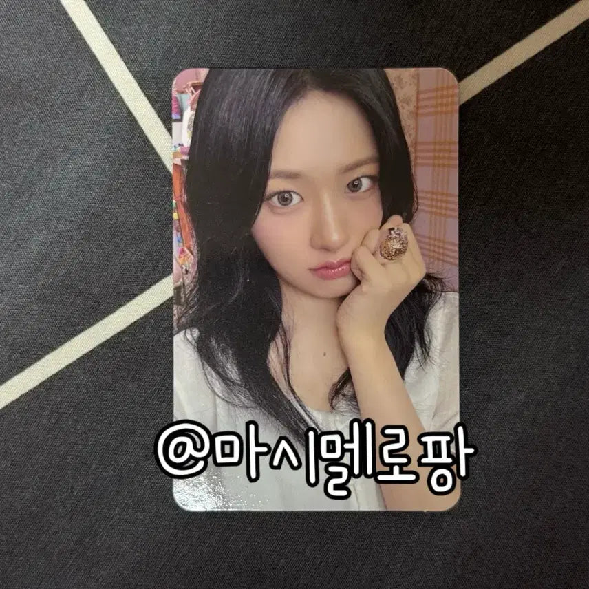 아이브 2026 시즌그리팅 시그 안유진 포카 포토카드 ive