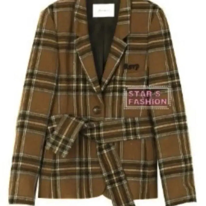 [BUNJANG] fromis_9 Gyul Check Jacket / 프리마돈나 겨울 체크 자켓