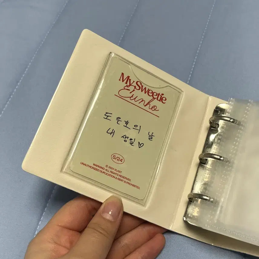 플레이브 은호 생일키트 바인더/포카