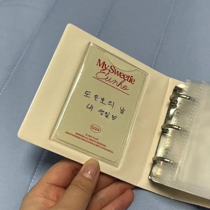 플레이브 은호 생일키트 바인더/포카