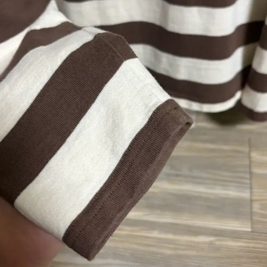 [BUNJANG] The Coldest Moment Rugby Long Sleeve (Brown, L) / 더콜디스트모먼트 럭비 롱슬리브 브라운 L