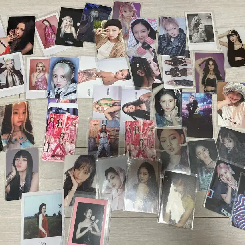 (급처) 블랙핑크 포카 일괄 판매 희귀포카 포함